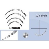 Ago sutura, 3/8 di cerchio,...