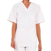 Casacca Bianca cotone collo...